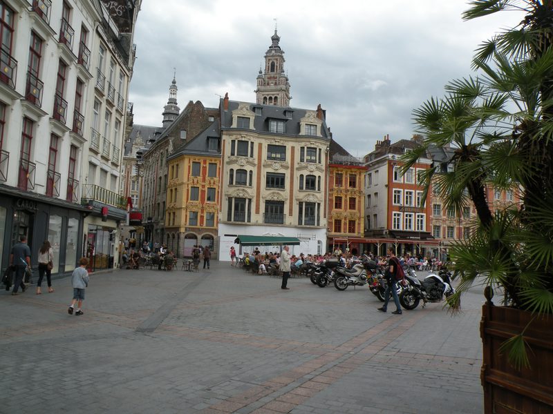  ciel gris sur la Grand'Place
